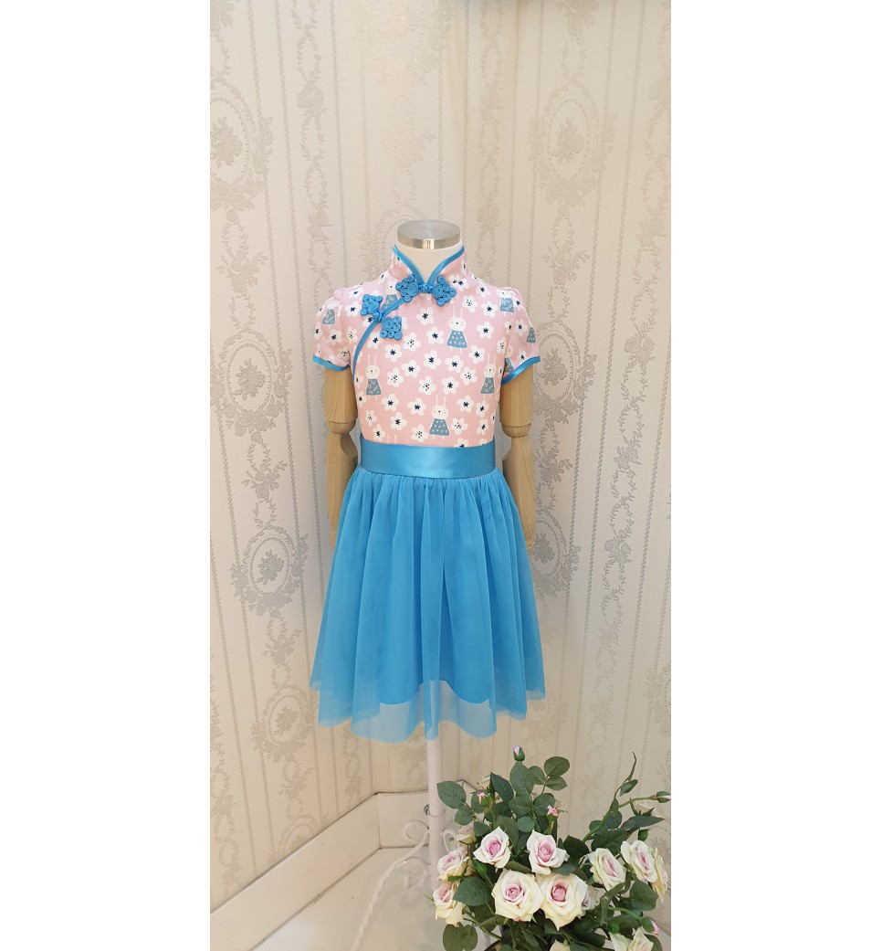 Sakura Bunny Qipao Dress